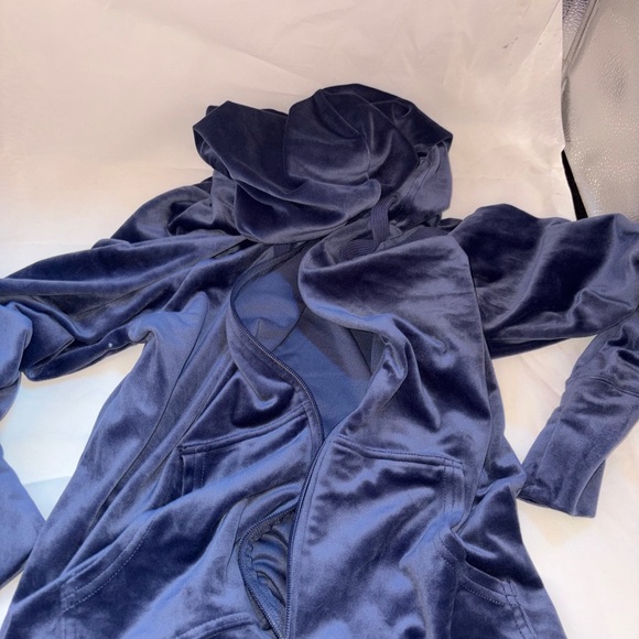 Aerie Navy Teddy Jacket - Picture 2 of 2